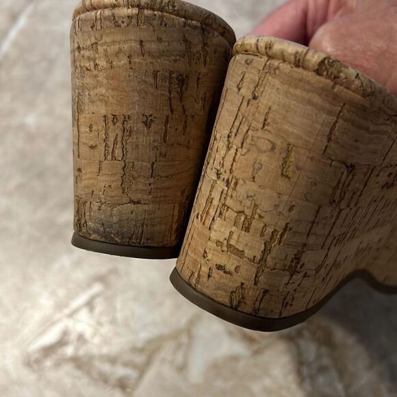 Tory Burch Cork Wedge Sandals - Picture 6 of 7
